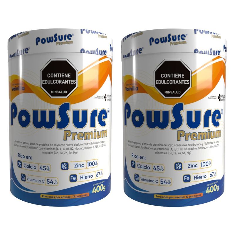 NATURAL ENERGY PRODUCTS - Powsure - Recuperación y Resistencia x2