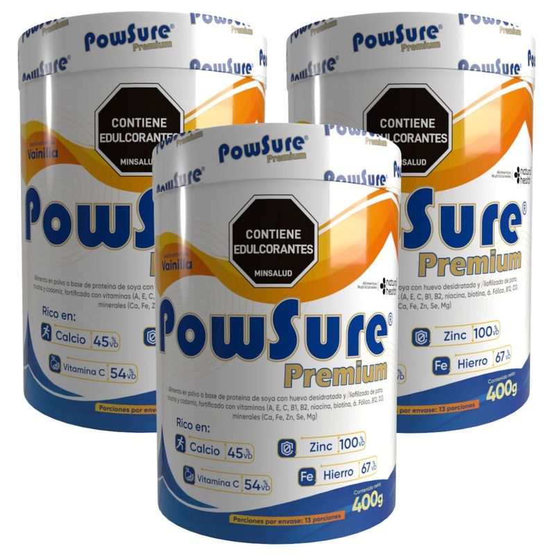 NATURAL ENERGY PRODUCTS - Powsure - Fuerza y Mantenimiento x3