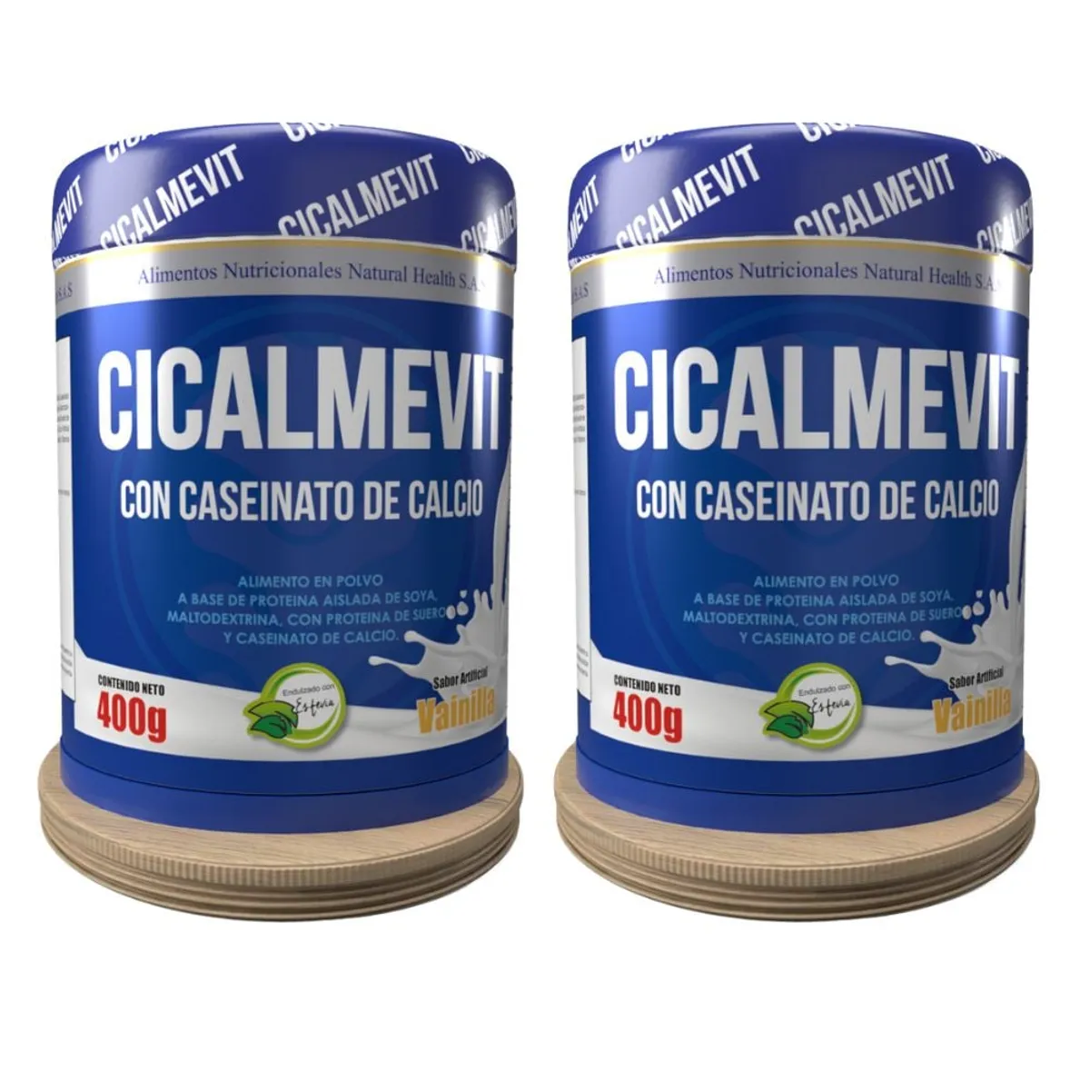 NATURAL ENERGY PRODUCTS - Caseinato de Calcio - Recuperación y Nutrición x2