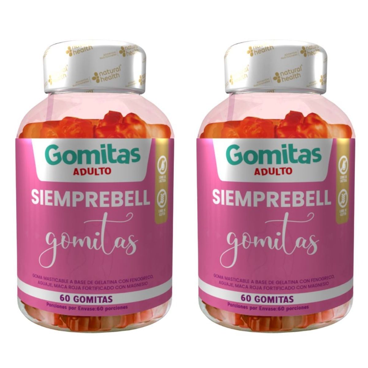 NATURAL ENERGY PRODUCTS - Gomitas Siempre Bella con Aguaje x2