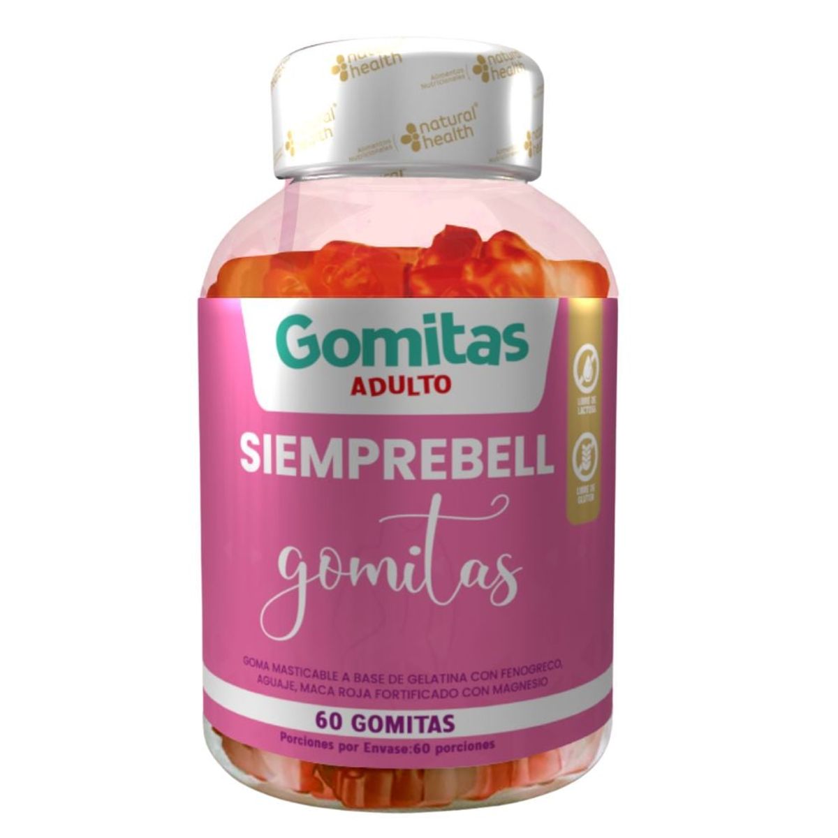 NATURAL ENERGY PRODUCTS - Gomitas BBL - Siempre Bella x3