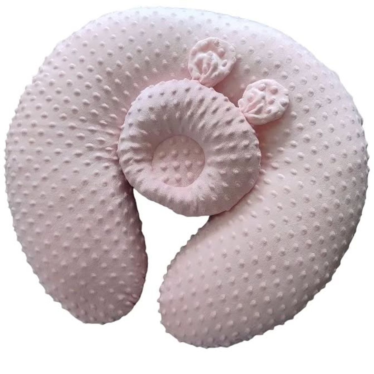 BABY ON - Almohada Cojin Materno De Lactancia Multiusos Rosa