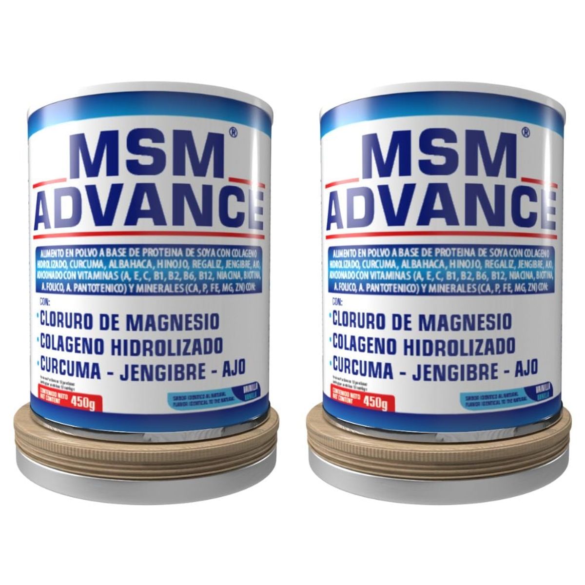 NATURAL ENERGY PRODUCTS - Msm Advance - Movilidad y Bienestar Articular x2