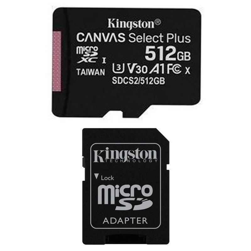 KINGSTON - MEMORIA KINGSTON MICRO SD SDCS2 512GB