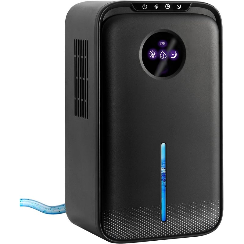 GENERICO - Deshumidificador Eléctrico Absorbente de Humedad 2600ml Bajo Consumo