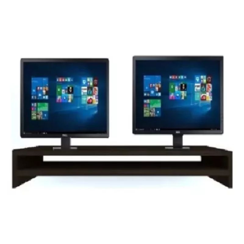 GENERICO - Elevador De Monitor Para Escritorio Base Para Pantalla De Pc Wengue