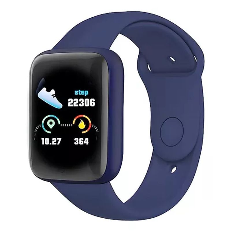 GENERICO - Smart Watch Reloj Inteligente D20 Regalo Niños Hombre Mujer Azul
