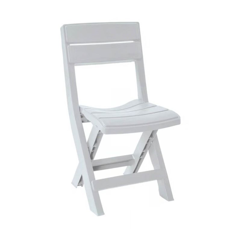 ERGONOMUS - Silla Plástica Luma Ergonomus Plegable Color Gris