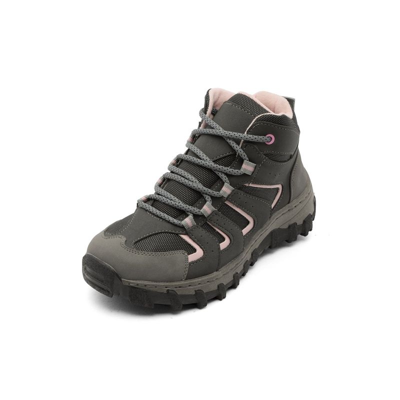 TELLENZI - Bota Outdoor Mujer Gris-Rosa tellenzi 8-1068