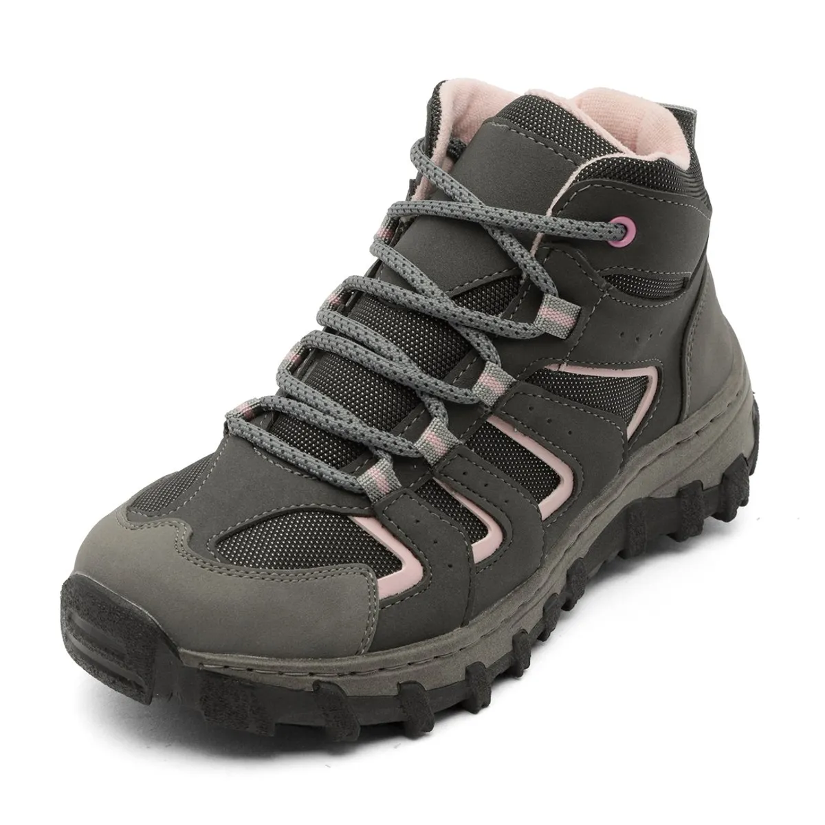 TELLENZI - Bota Outdoor Mujer Gris-Rosa tellenzi 8-1068