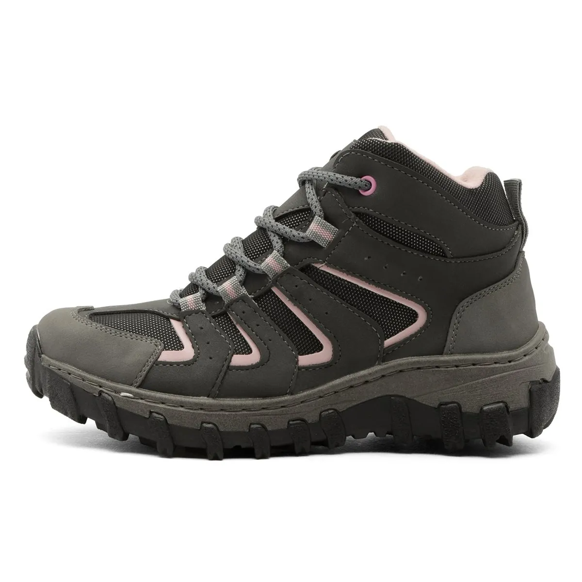 TELLENZI - Bota Outdoor Mujer Gris-Rosa tellenzi 8-1068