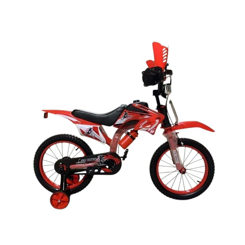 BICYCLE - BICICLETA INFANTIL ESTILO MOTO RIN 16