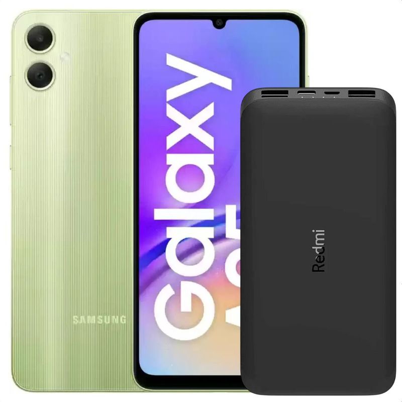 SAMSUNG - Celular Samsung Galaxy A05 128GB /4GB Vrd + Power Bank 10000