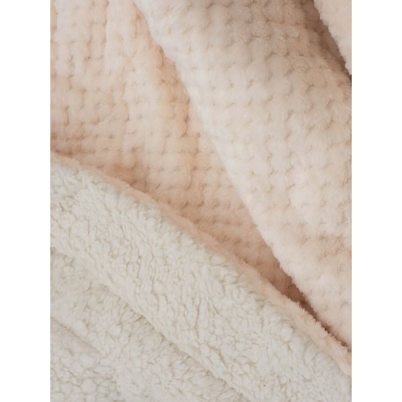 GENERICO - Cobija Térmica Ovejera de Textura Piña Beige