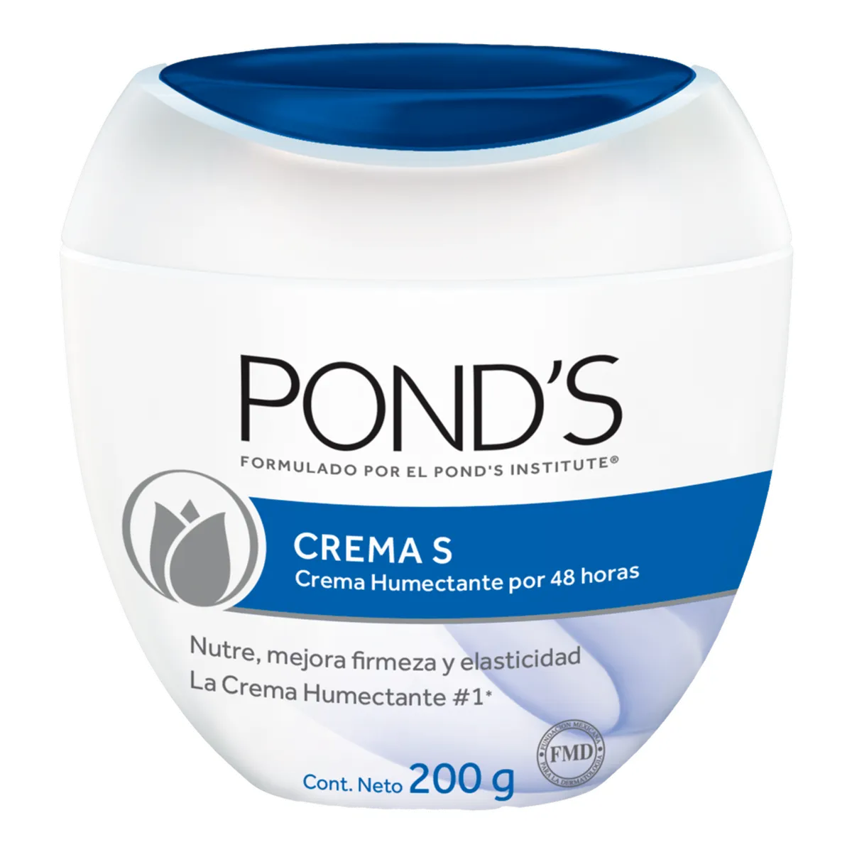 PONDS - Crema facial Ponds Humectante Nutritiva para Piel Seca 200ml