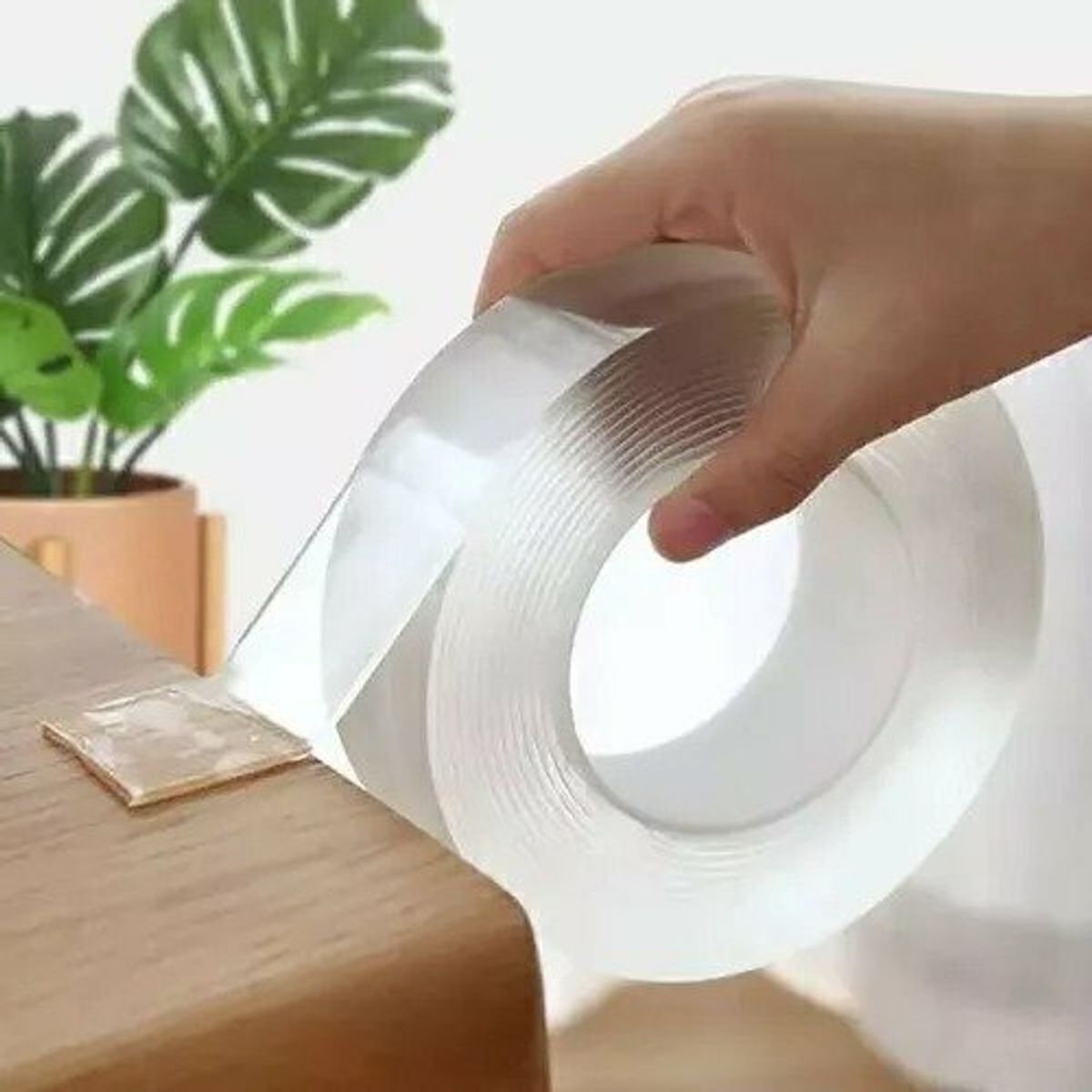 GENERICO - Cinta Adhesiva Magic Tape 5 Doble Faz 5 M Transparente