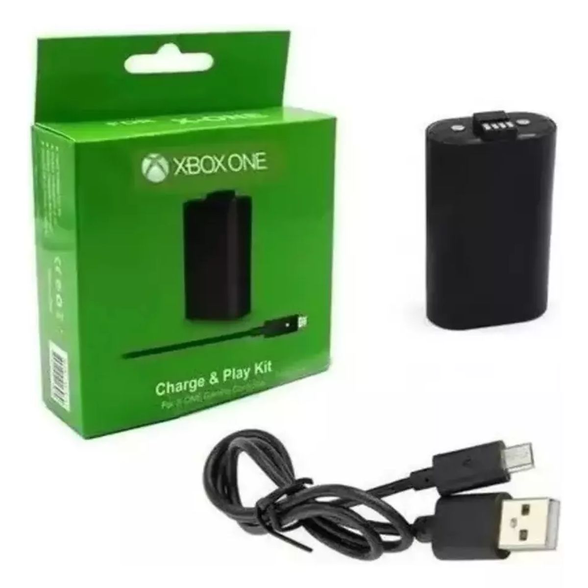 GENERICO - Kit Carga Y Juega Compatible Con Xbox One Pila Batería Cable.