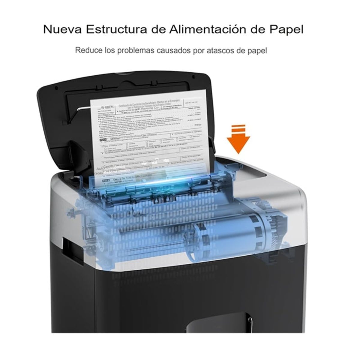 GENERICO - Trituradora De Papel Bonsaii 110 Hojas Microcorte C233-B