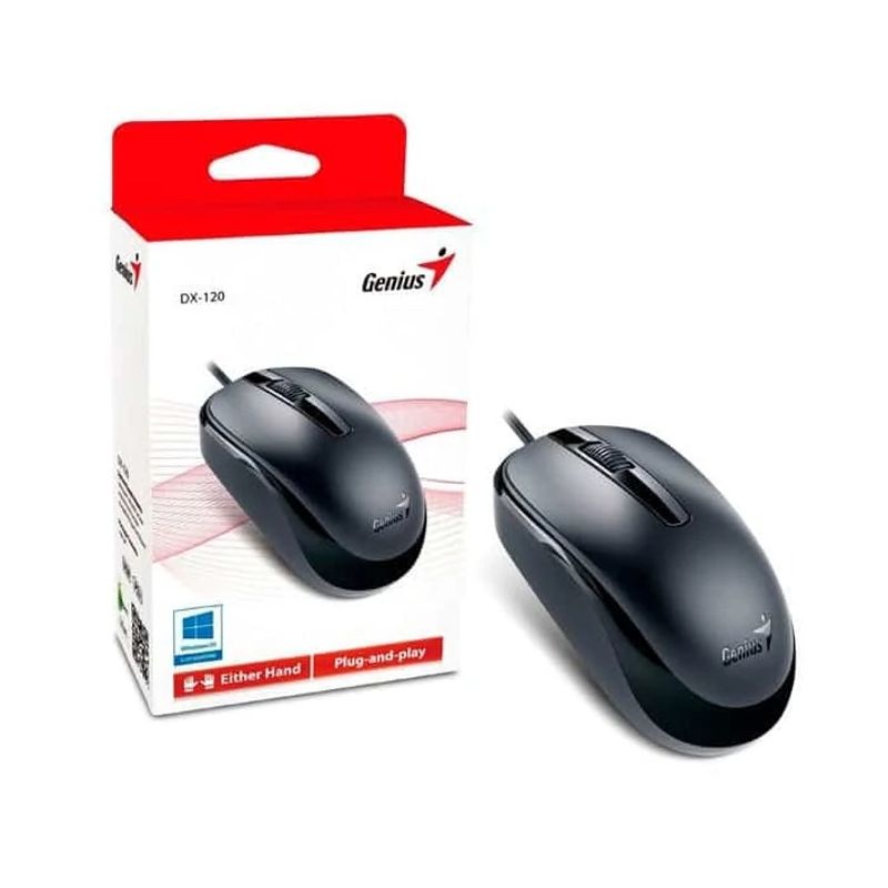 GENIUS - MOUSE GENIUS DX-120 USB NEGRO