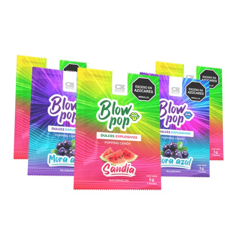 ELIXIR - Pague 2 Lleve 5 Blow Pop Elixir Sabor Surtido