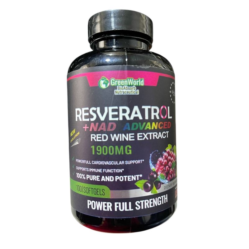 GENERICO - Resveratrol Complex 1900mg piping
