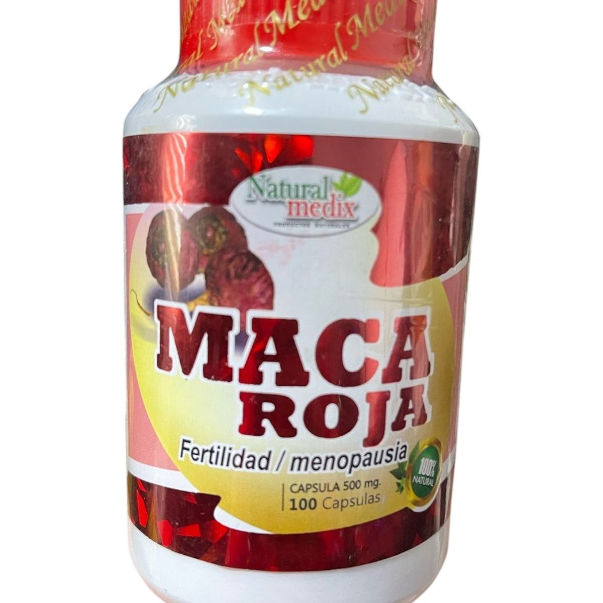 GENERICO - Maca Roja En CAPS Peruana 500