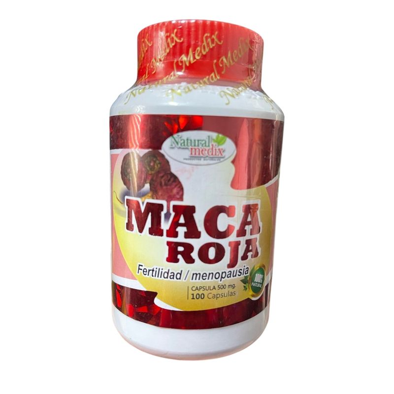 GENERICO - Maca Roja En CAPS Peruana 500