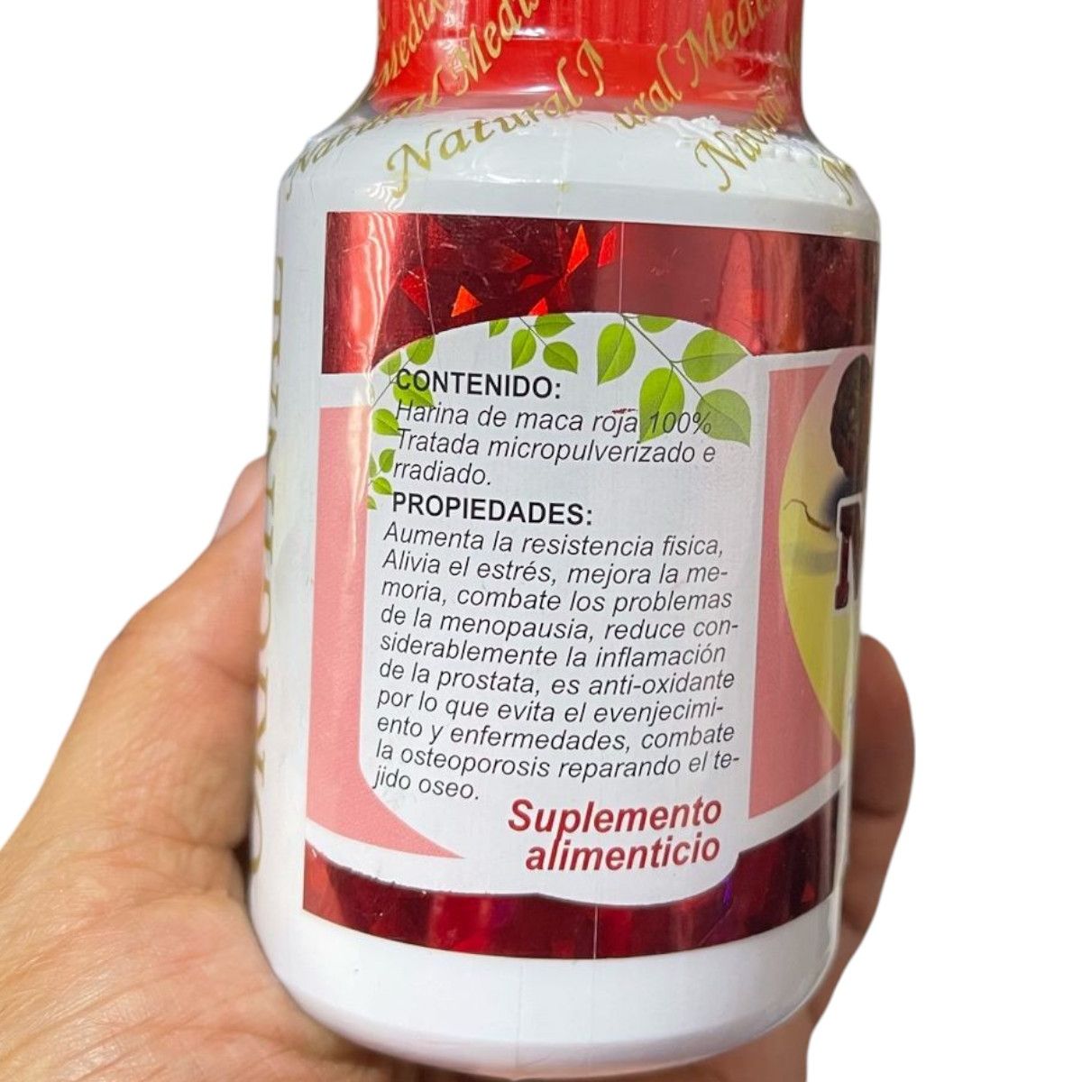 GENERICO - Maca Roja En CAPS Peruana 500