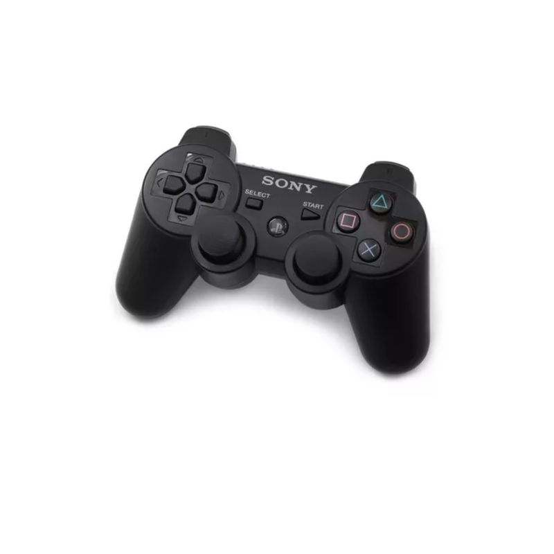 GENERICO - Control joystick inalámbrico Sony PlayStation Dualshock 3 play 3 negro.