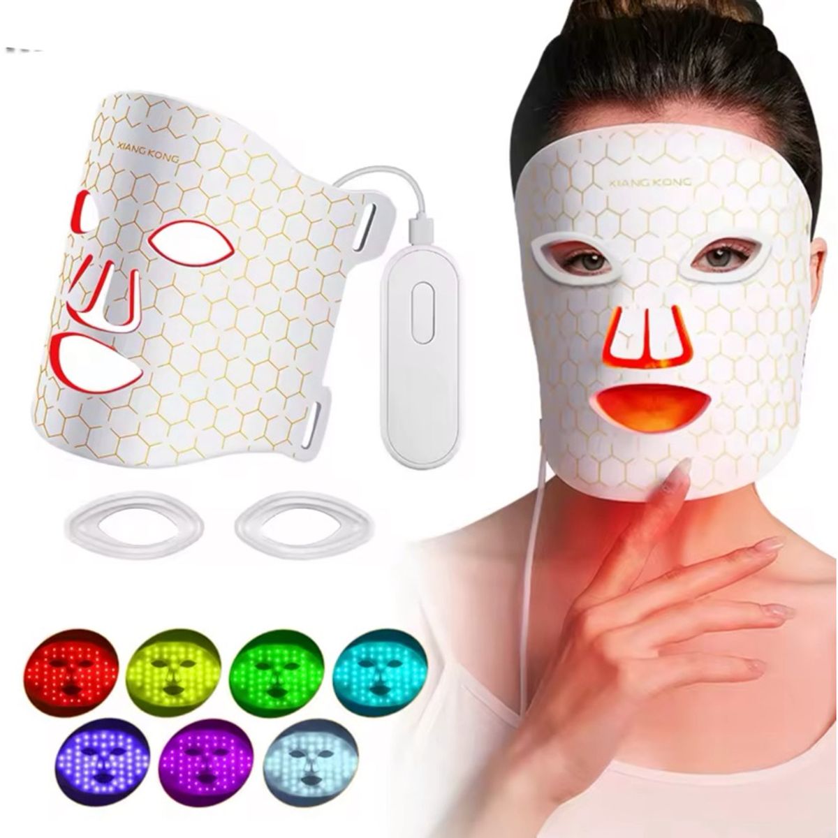 GENERICO - Mascara Facial Led Silicona