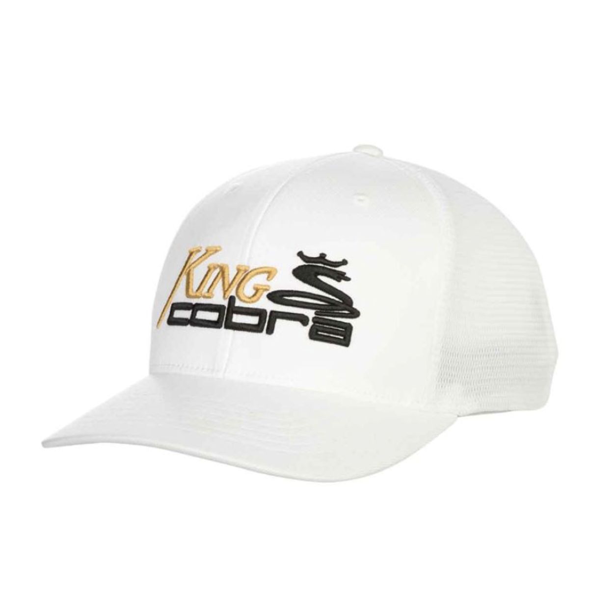 PUMA - Gorra Golf Puma King Cobra Tipo Trucker Blanca