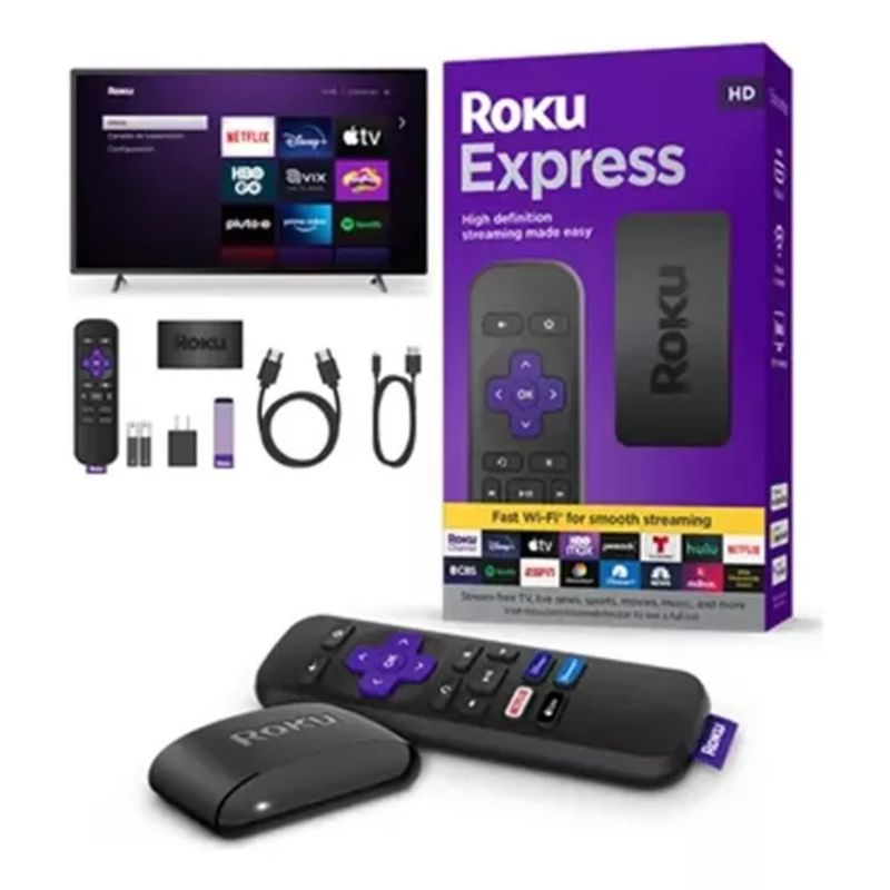 ROKU - Roku Express Full Hd Última Versión Streaming - Origina