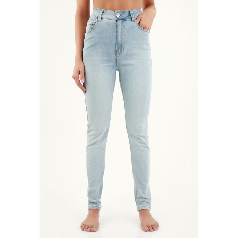 TENNIS - Jean Súper Slim azul para mujer