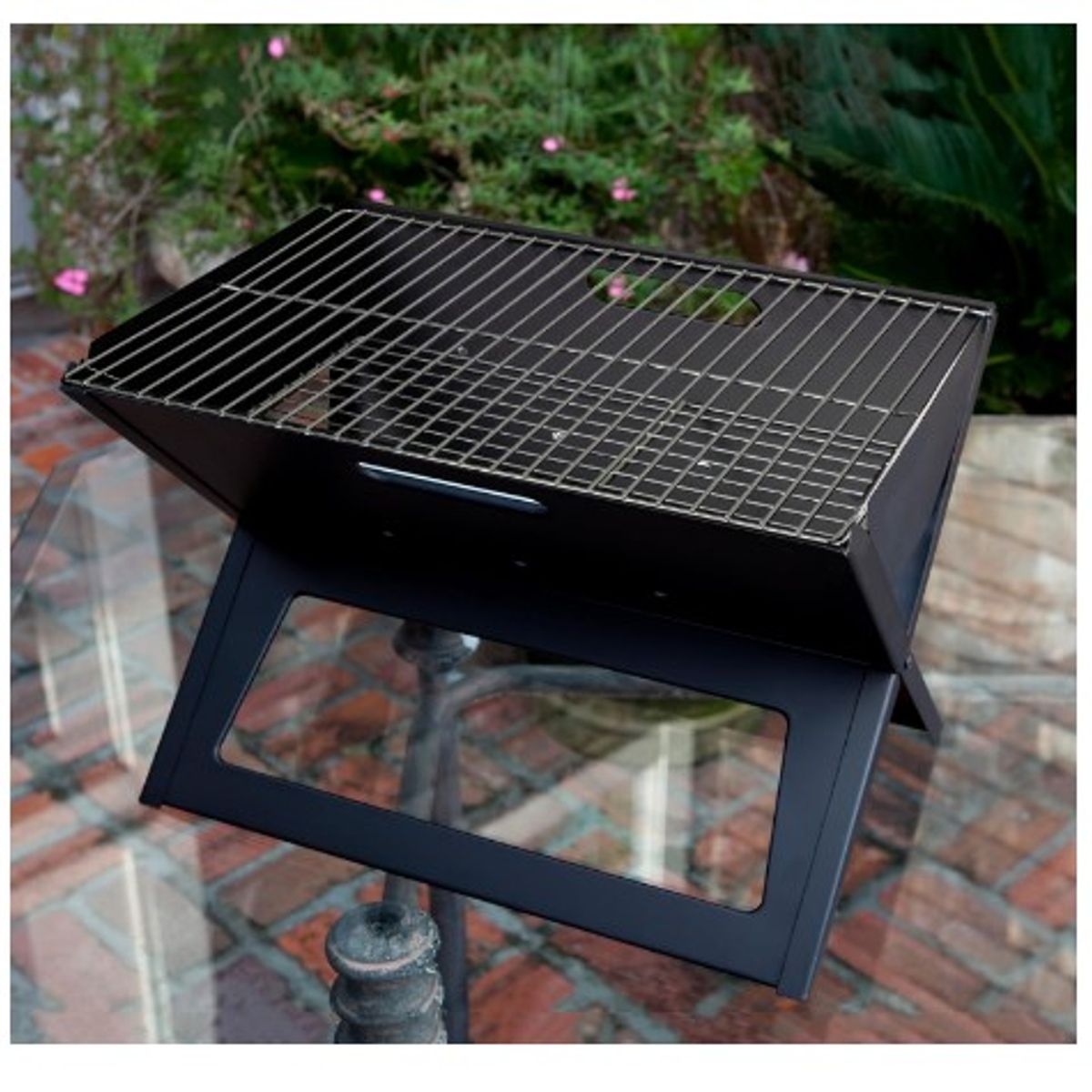 GENERICO - Parrilla Asador BBQ Portable Plegable a Carbón