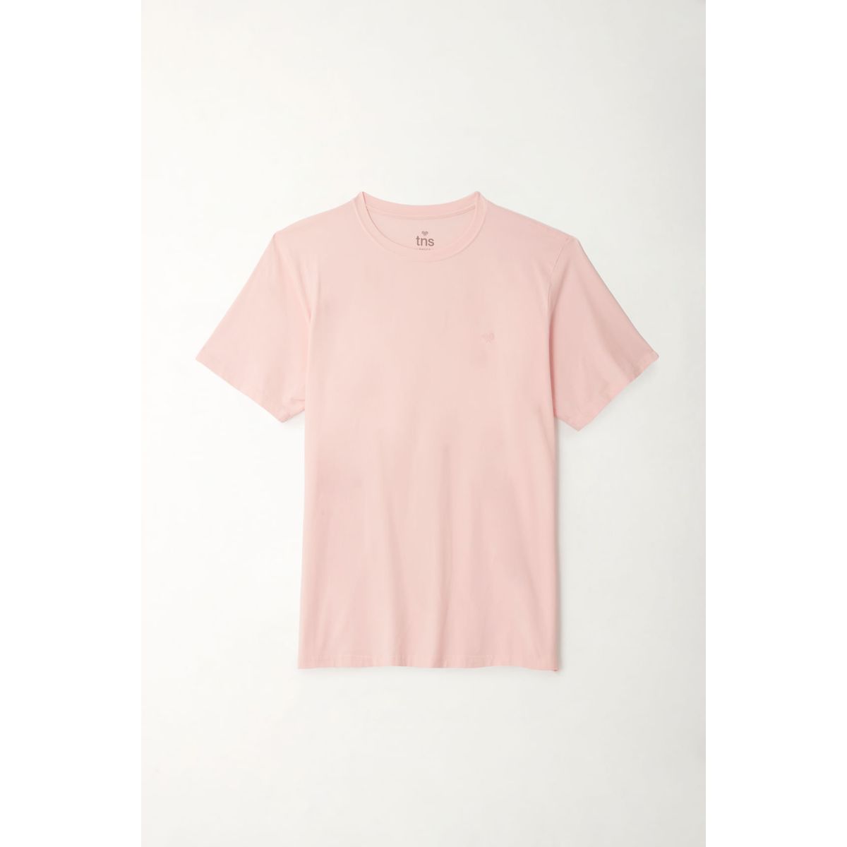 TENNIS - Camiseta rosada manga corta para hombre