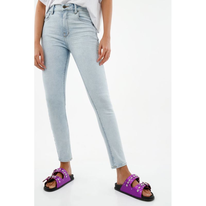 TENNIS - Jean azul Super Slim para mujer