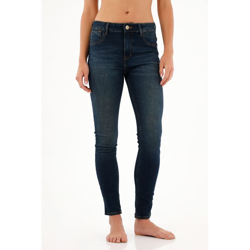 TENNIS - Jean Super Slim azul para mujer