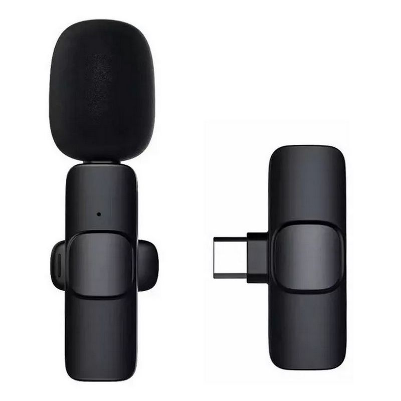 DAYOSHOP - Microfono Inalambrico K9 Compatible iPhone Lightning