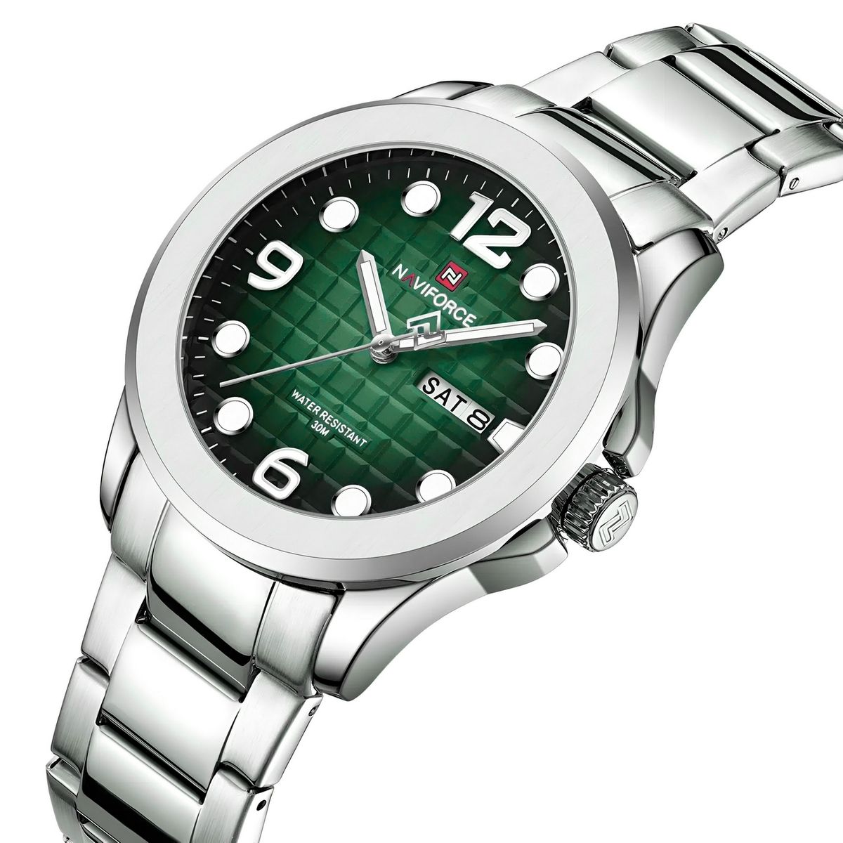 NAVIFORCE - Reloj Naviforce Casual Nf9244 Acero Hombre + Estuche