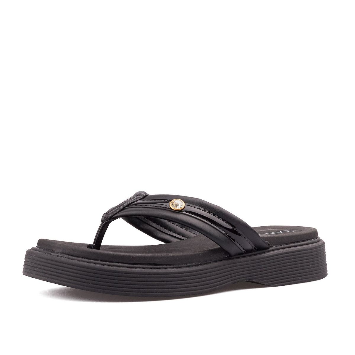 BEIRA RIO - Sandalia playera para mujer Beira Rio 0228537-102NEGRO