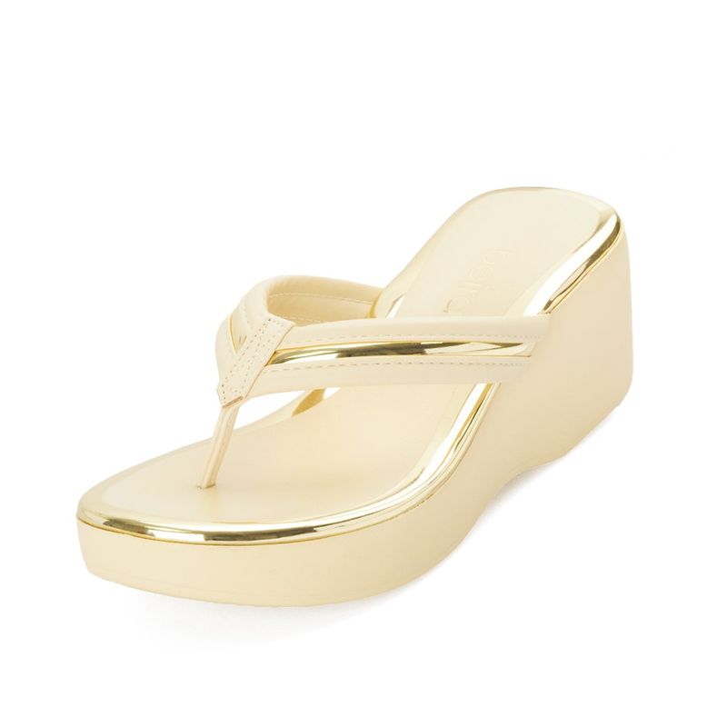 BEIRA RIO - Plataforma para mujer Beira Rio 0228455-305CREMA