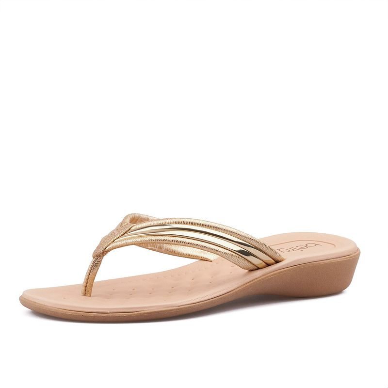 BEIRA RIO - Price Shoes Sandalia Confort Mujer 0228224-804DORADO