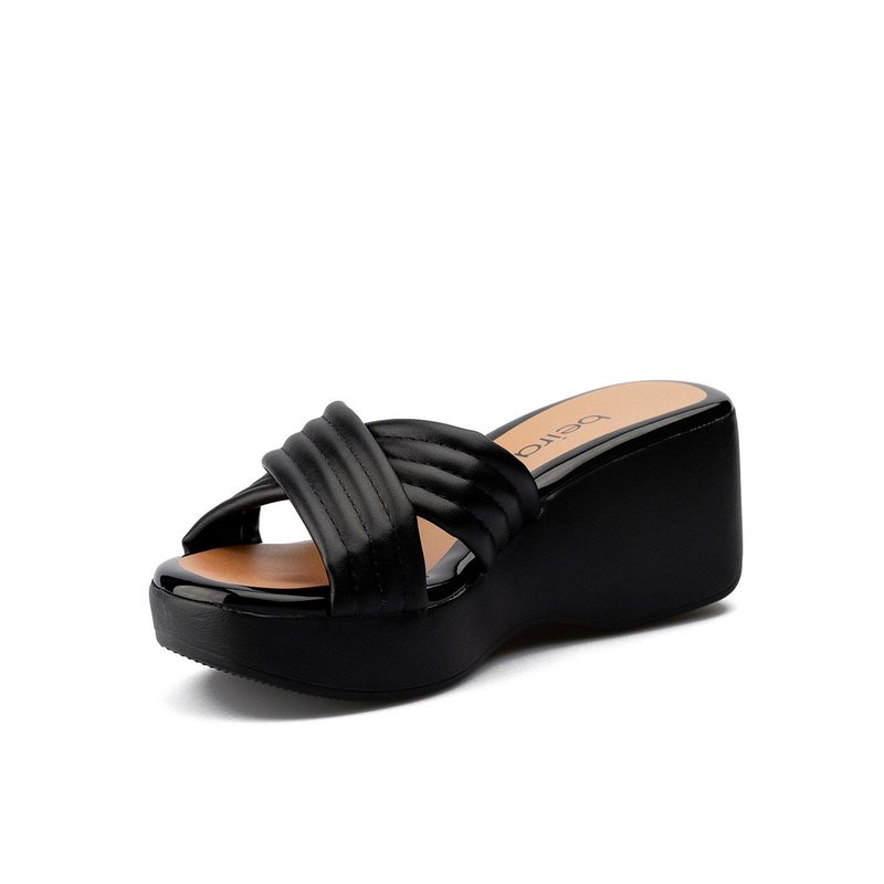 BEIRA RIO - Plataforma para mujer Beira Rio 0228455-304NEGRO