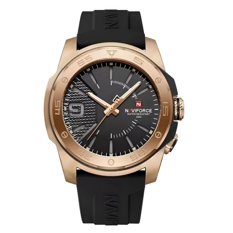 NAVIFORCE - Reloj Naviforce Deportivo Nf7112 Goma Hombre Led + Estuche