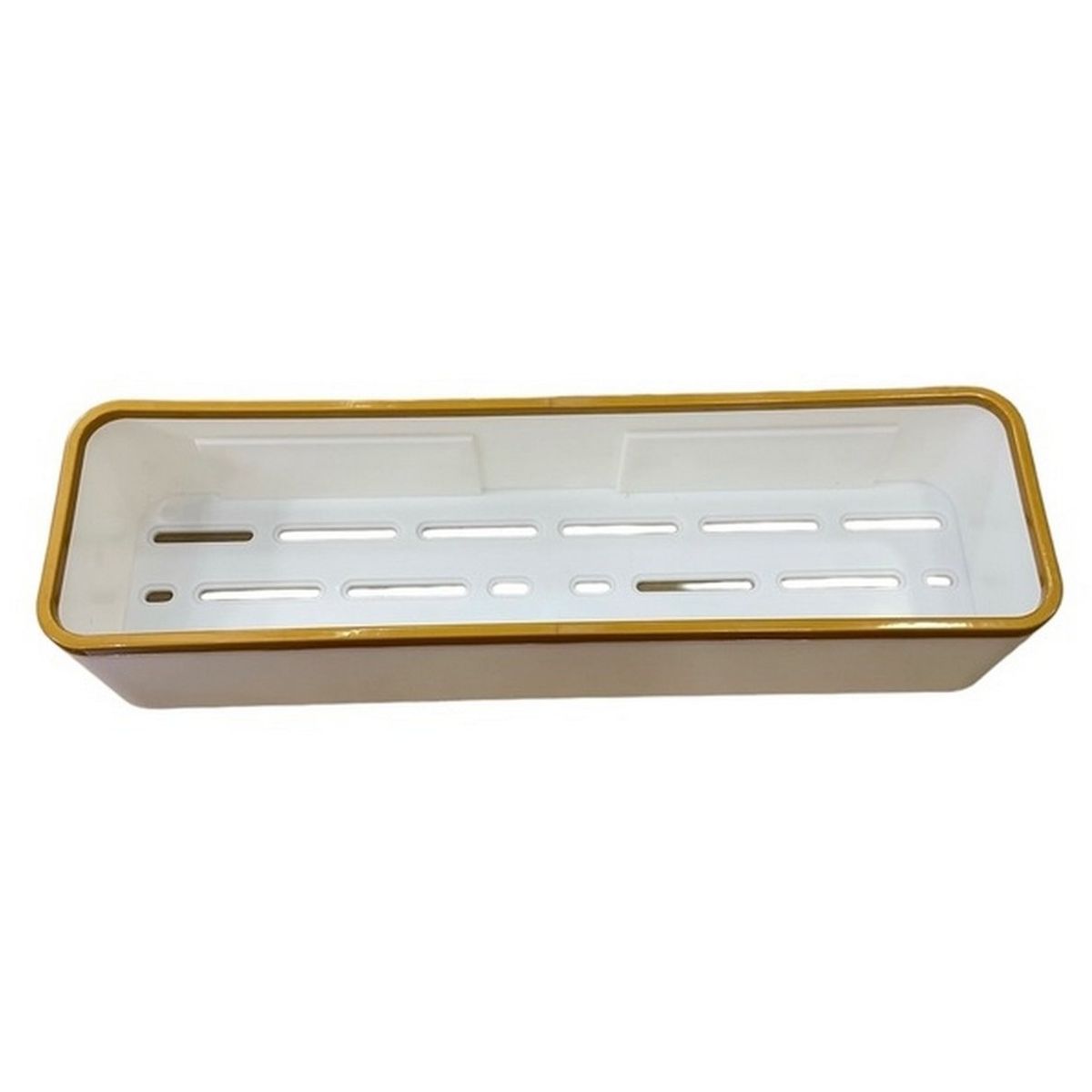 GENERICO - Estante Rectangular Adhesivo Montaje Pared Cocina Baño