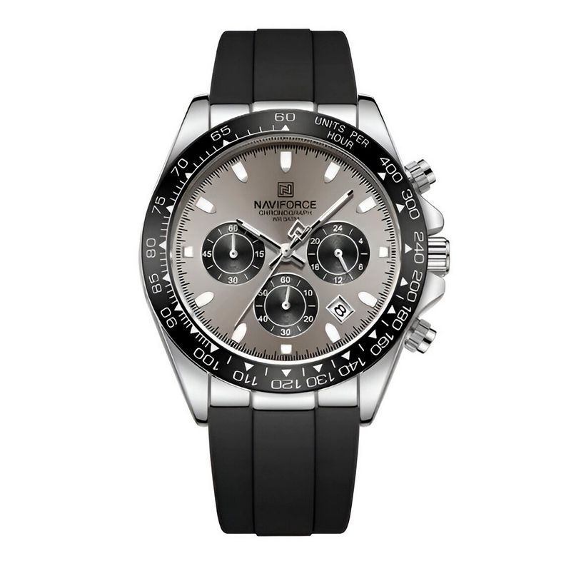 NAVIFORCE - Reloj Naviforce Casual Nf8054 Goma Hombre + Estuche