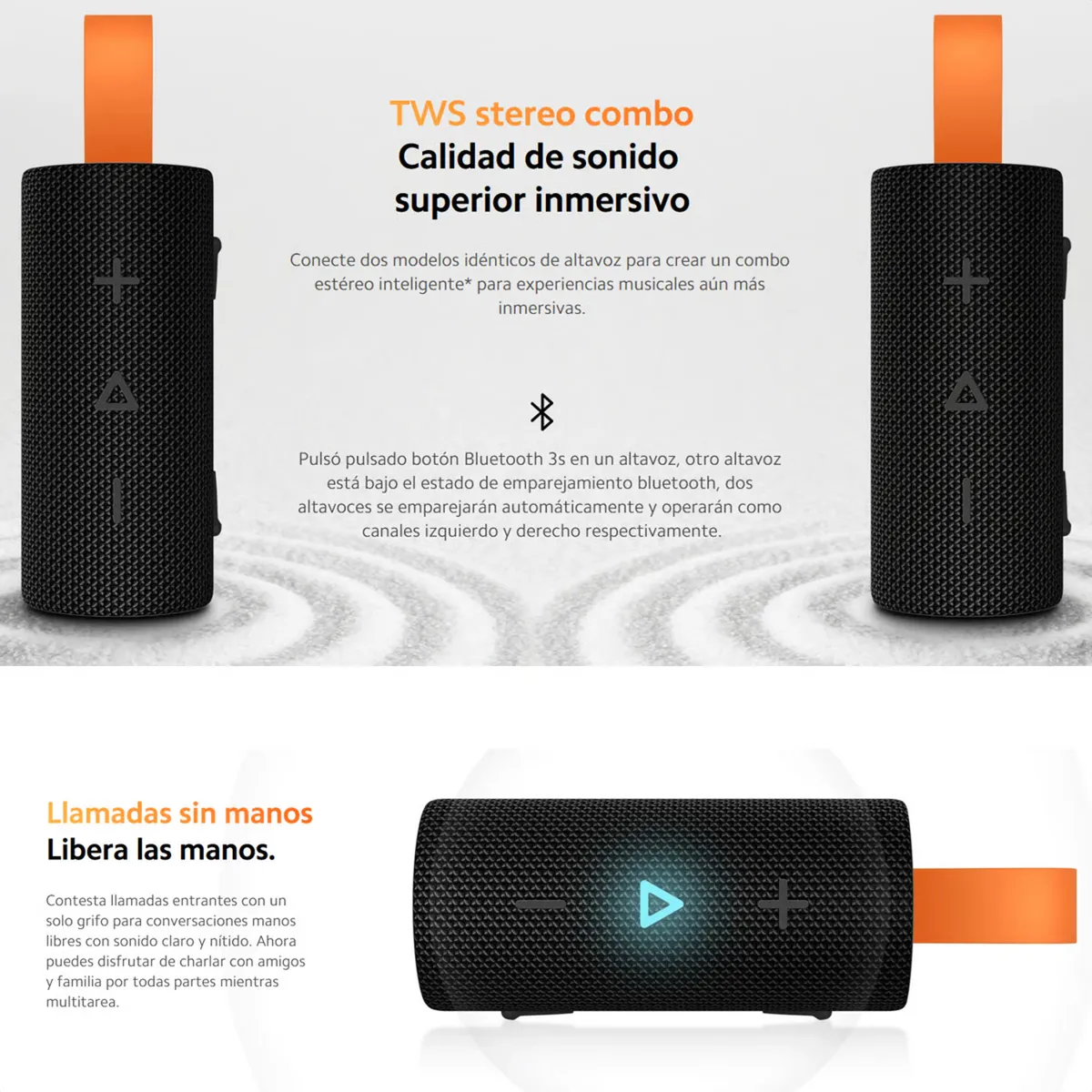 XIAOMI - Xiaomi Sound Pocket Parlante Inalámbrico Portátil Ip67 Tws