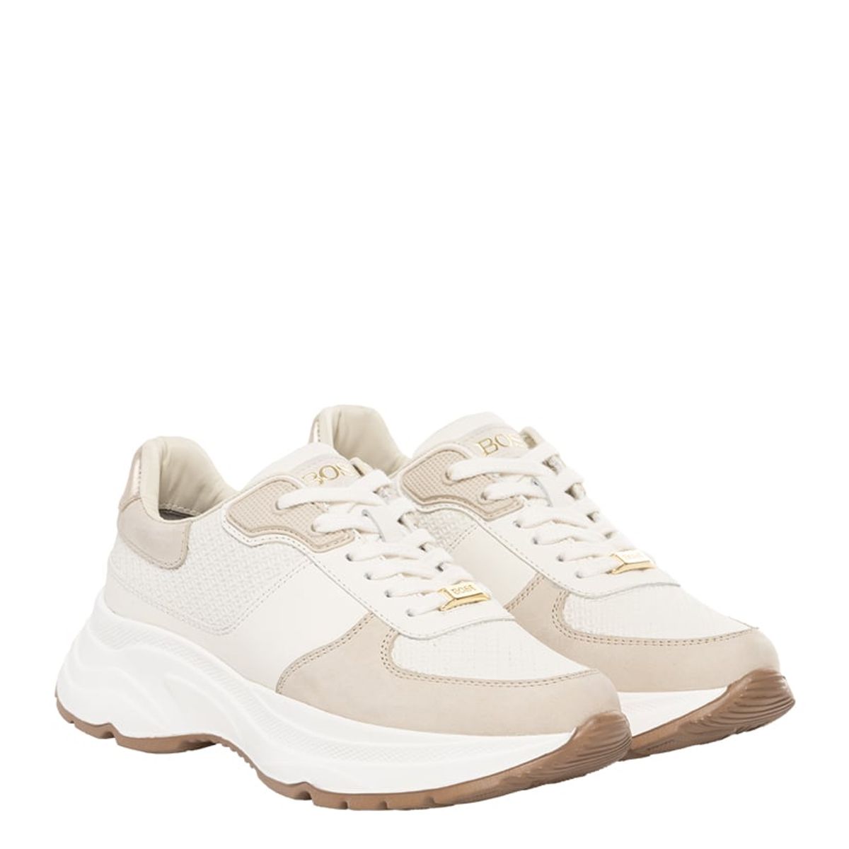 BOSI - Tenis Para Mujer Garavani Combinado Bosi