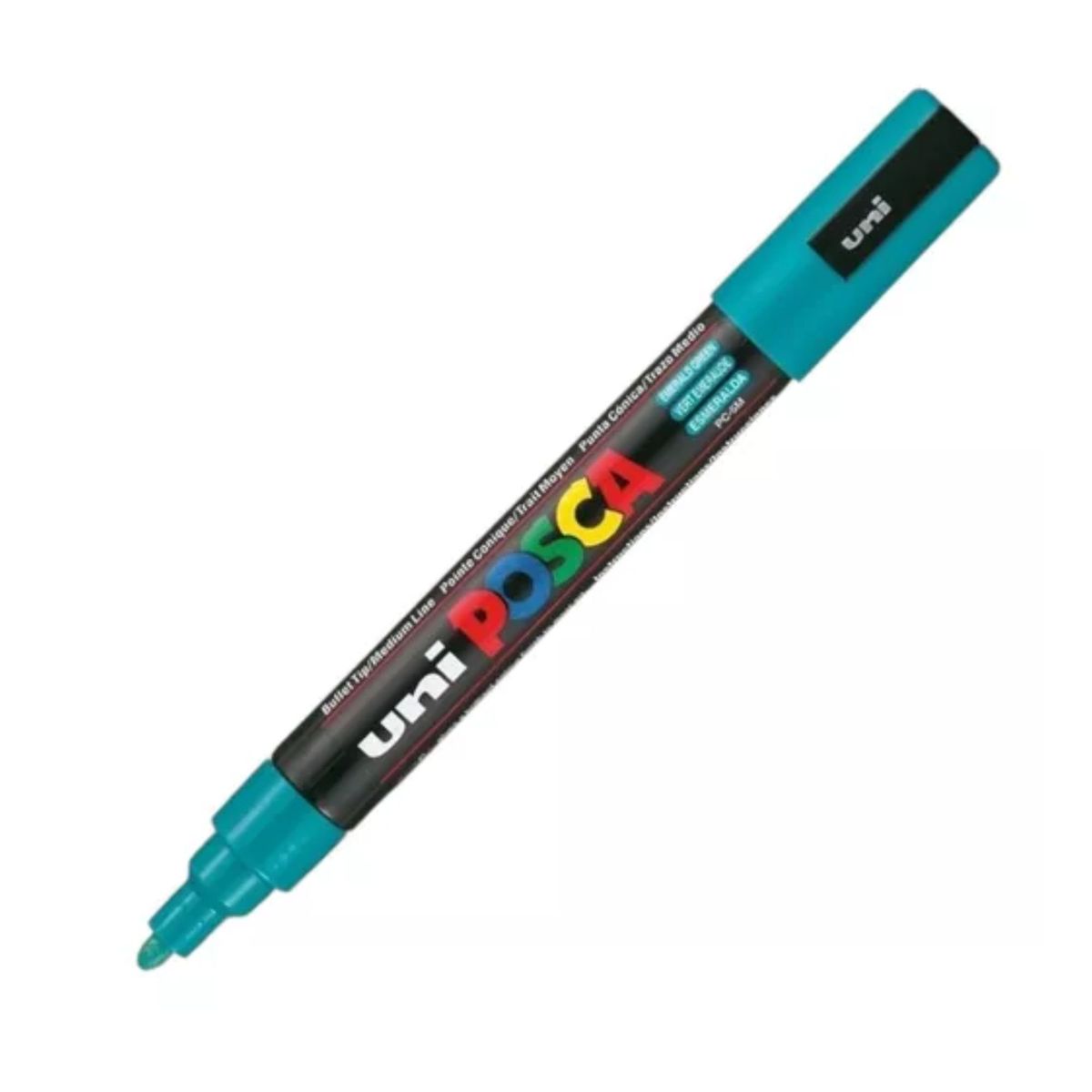 KORES - Marcador Uni Posca Pc-5m Pintura Acrilica Verde Esmeralda