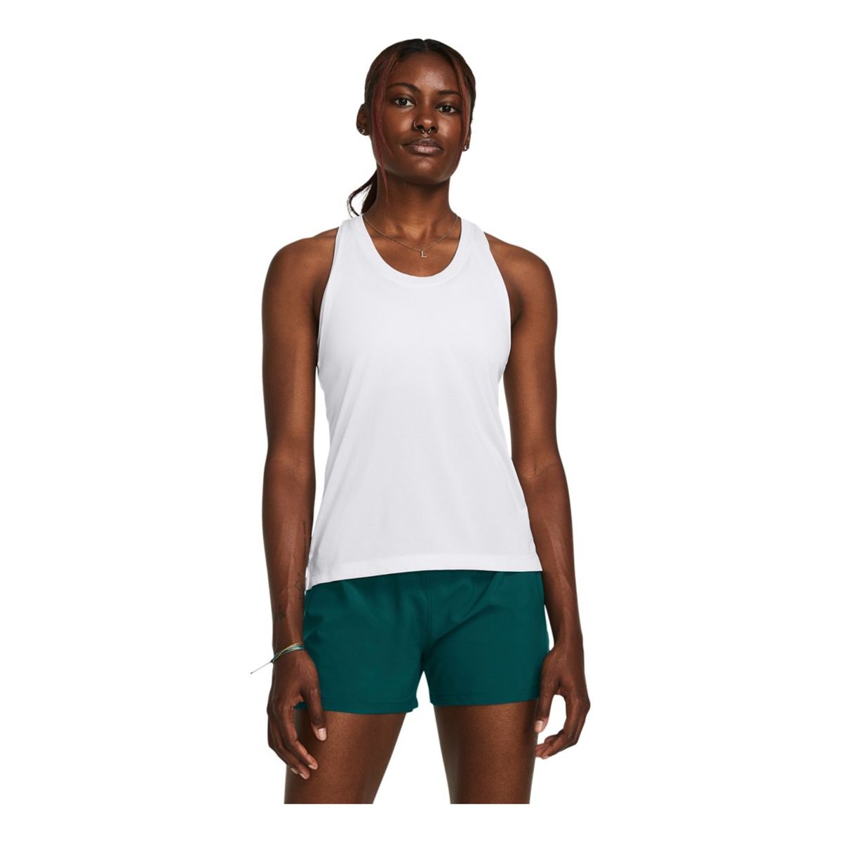 UNDER ARMOUR - Camiseta Mujer UNDER ARMOUR UA LAUNCH SINGLET Blanco UNDER ARMOUR